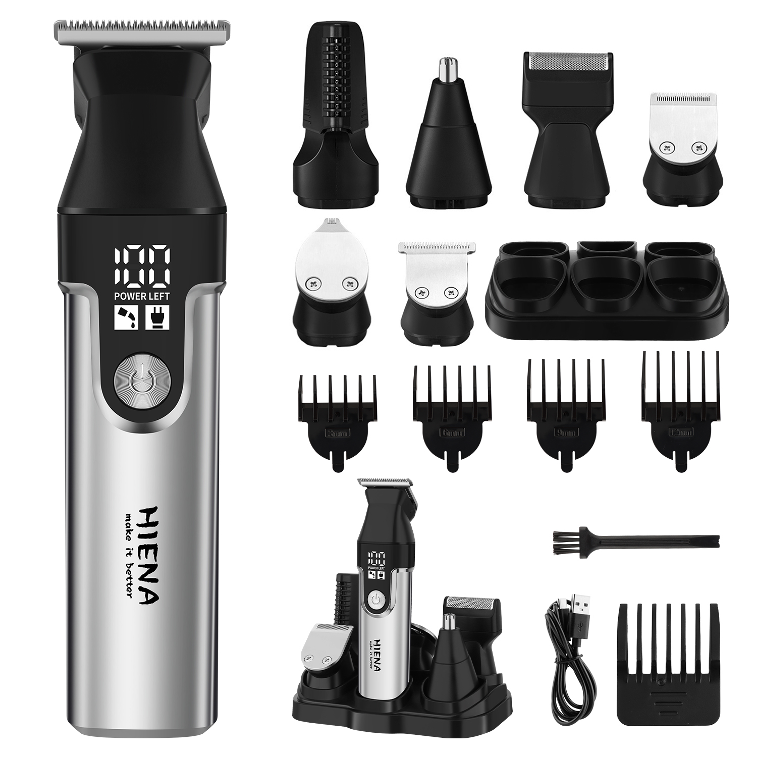 Men'S Grooming Guide - HIENA Professional Multifunctional Hair Clipper Set,