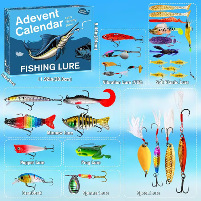 Fishing Lure Advent Calendar 2 - Mens Grooming Advent Calendar 评论和价格