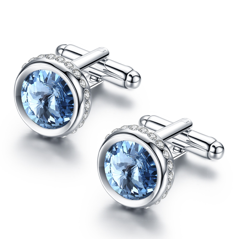 PINANNIE Men's Crystal Cufflin - Men'S Grooming Wedding Day 评论和价格