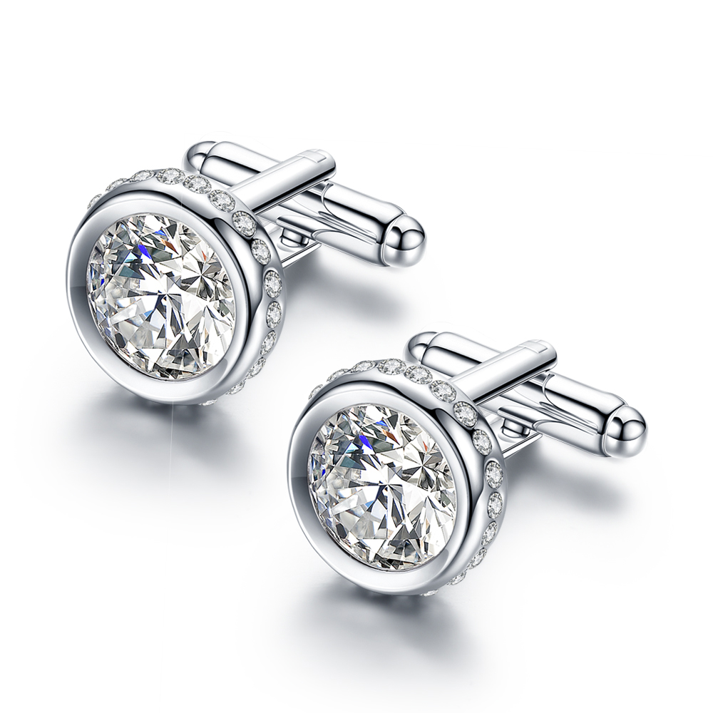 PINANNIE Men's Crystal Cufflin - Men'S Grooming Wedding Day 评论和价格