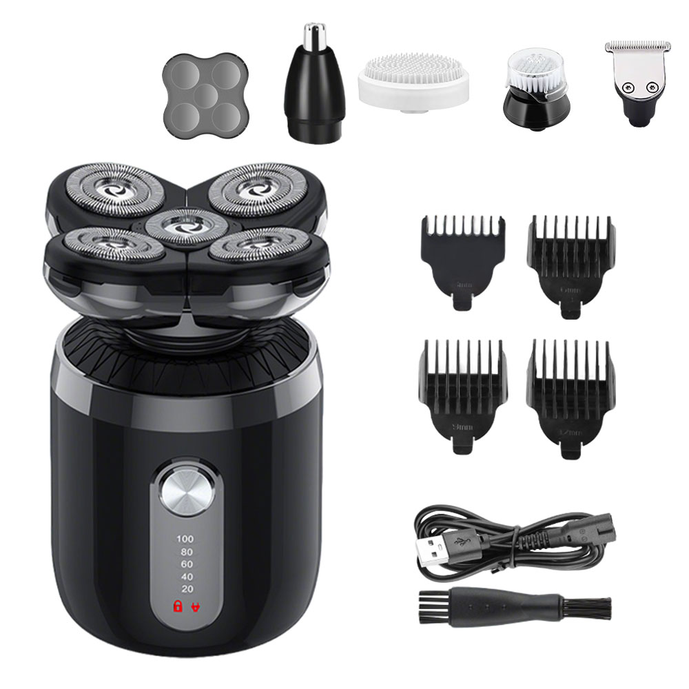 5-in-1 5 Heads Electric Shaver - Men'S Grooming Razor Kit 评论和价格