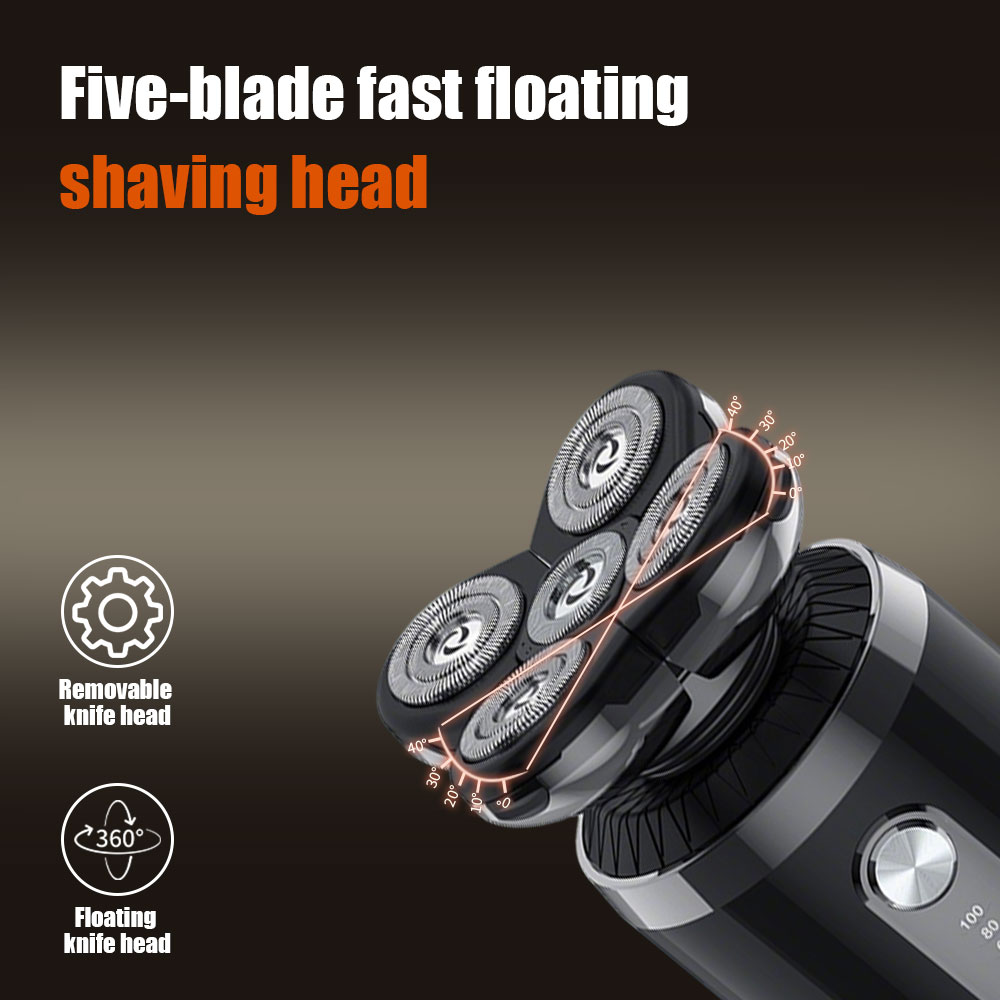 5-in-1 5 Heads Electric Shaver - Men'S Grooming Razor Kit 评论和价格