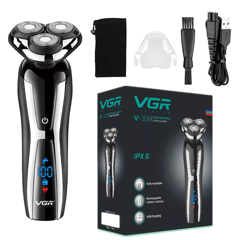 VGR Wet Dry Electric Shaver Fo - Men'S Grooming Razor Kit 评论和价格