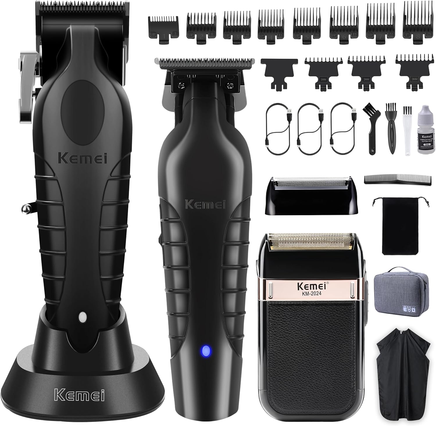 Professional Hair Clipper Set, - Men'S Grooming Guide 评论和价格
