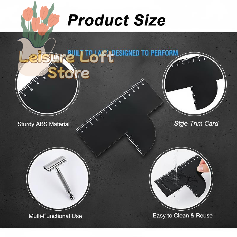 Hairline Beard Shaping Guide C - Men'S Grooming Guide 评论和价格
