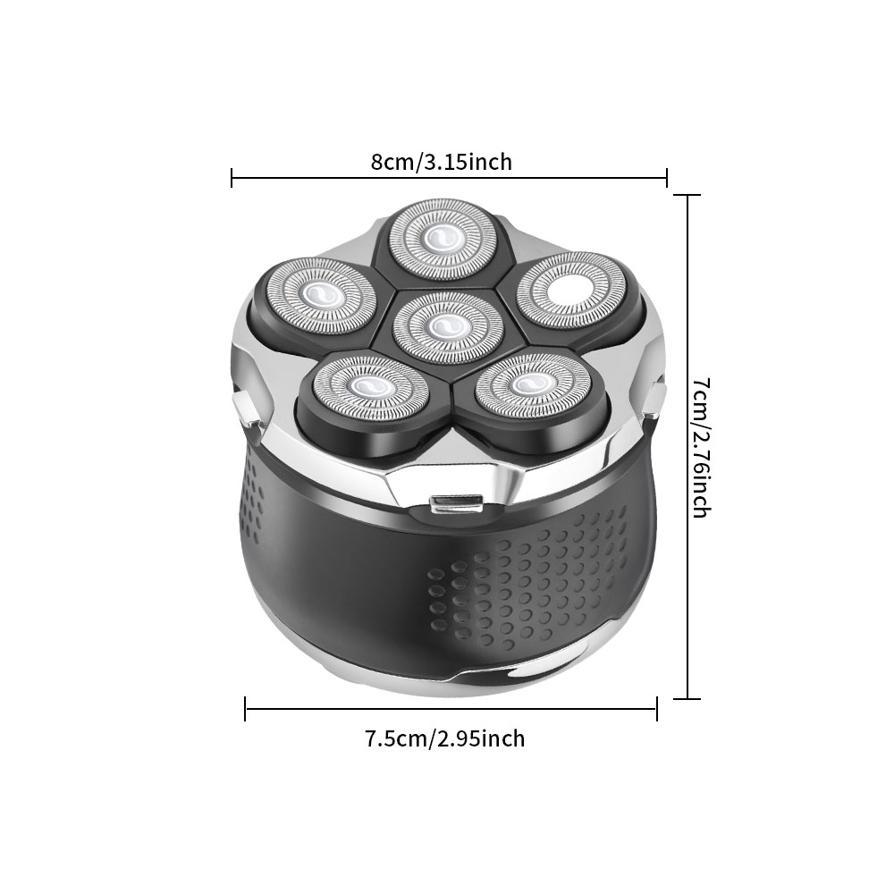 HIENA HYN-702 6 Head Electric  - Men'S Grooming Razor Kit 评论和价格