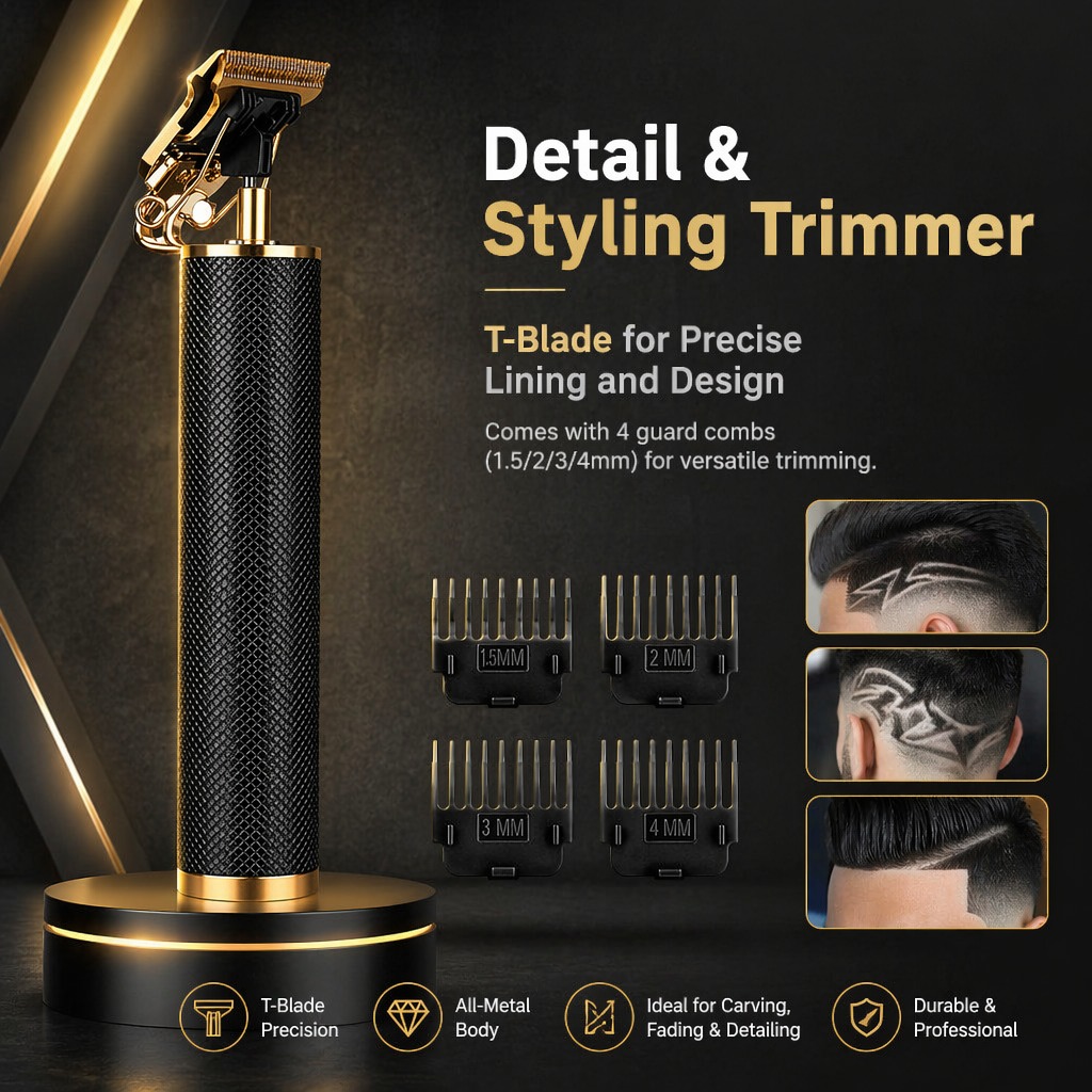 Professional 4-in-1 Hair Clipp - Men'S Grooming Guide 评论和价格
