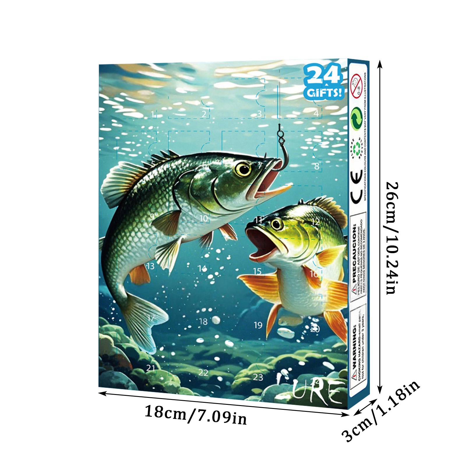 Advent Calendar Fishing Christ - Mens Grooming Advent Calendar 评论和价格