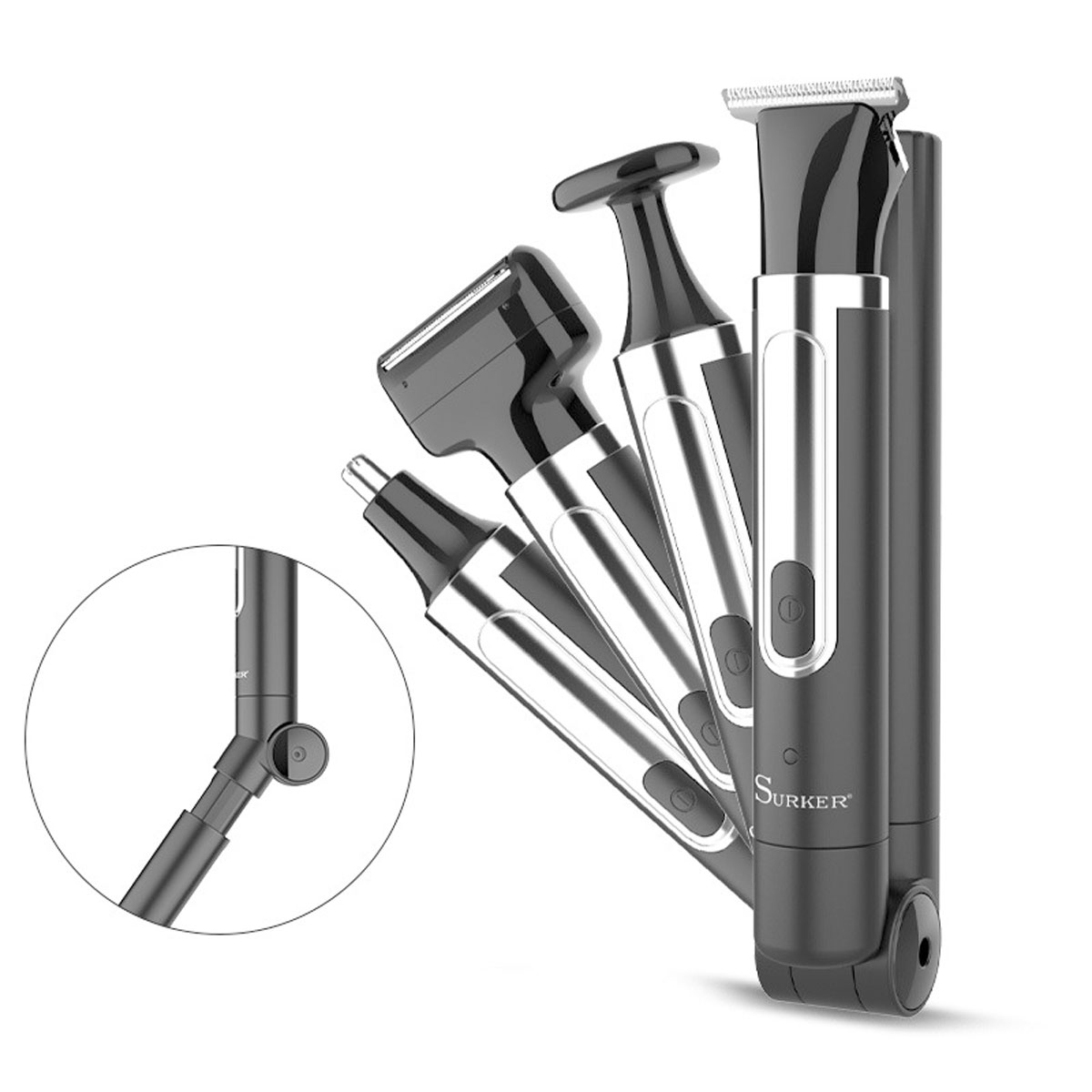 Surker 4-in-1 Shaver for Men G - Men'S Grooming Razor Kit 评论和价格