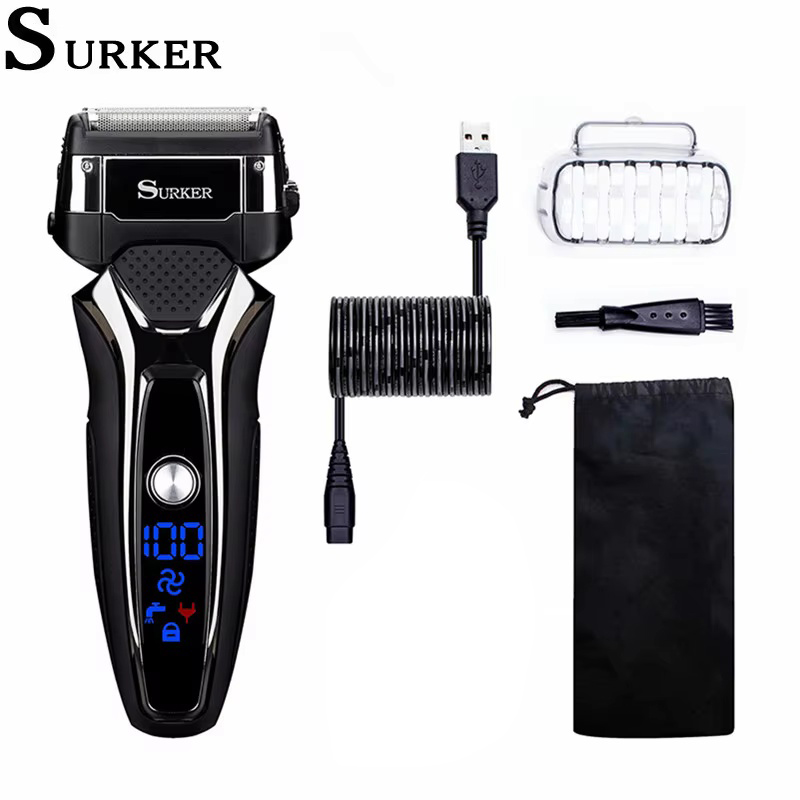 Surker Electric Shaver for Men - Men'S Grooming Razor Kit 评论和价格