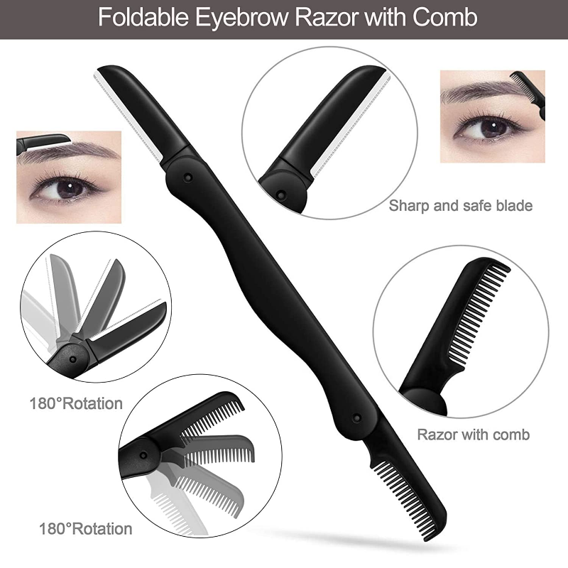 Eyebrow Razor Trimmer Kit Eyeb - Men'S Grooming Razor Kit 评论和价格